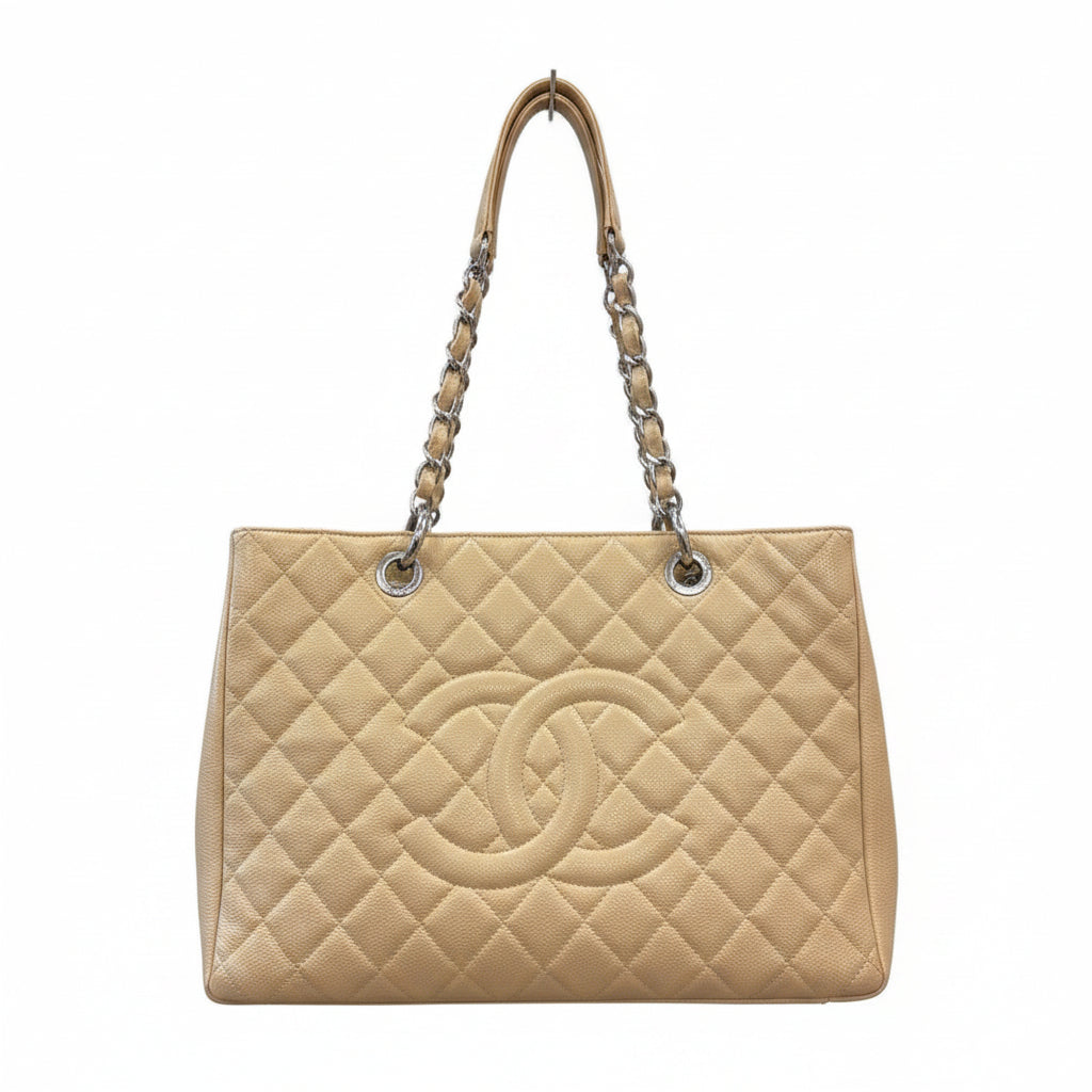 Chanel HANDBAGS Nude Leather