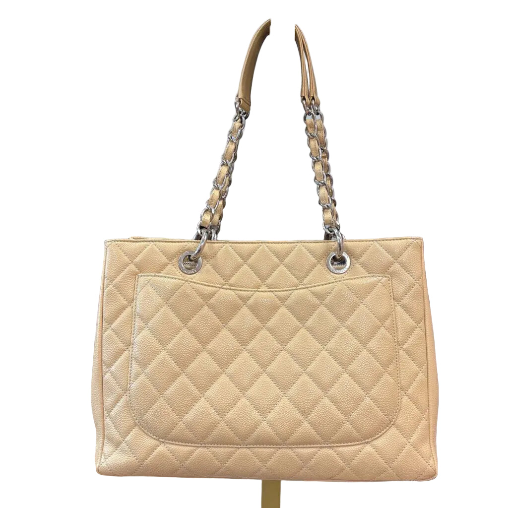 Chanel HANDBAGS Nude Leather