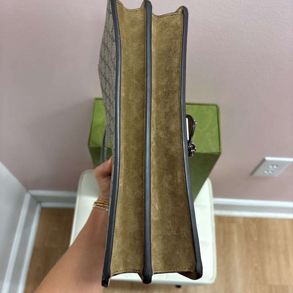 gucci HANDBAGS medium silver/grey
