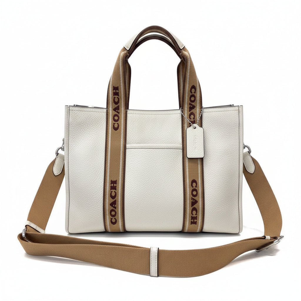 Coach HANDBAGS cream