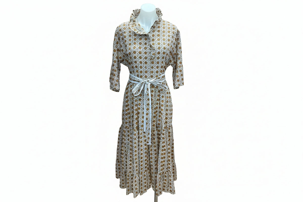 Miss madigan CLOTHING XXL Brown and white