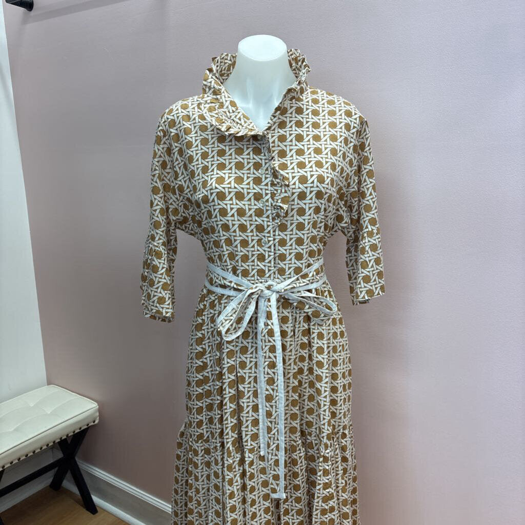 Miss madigan CLOTHING XXL Brown and white