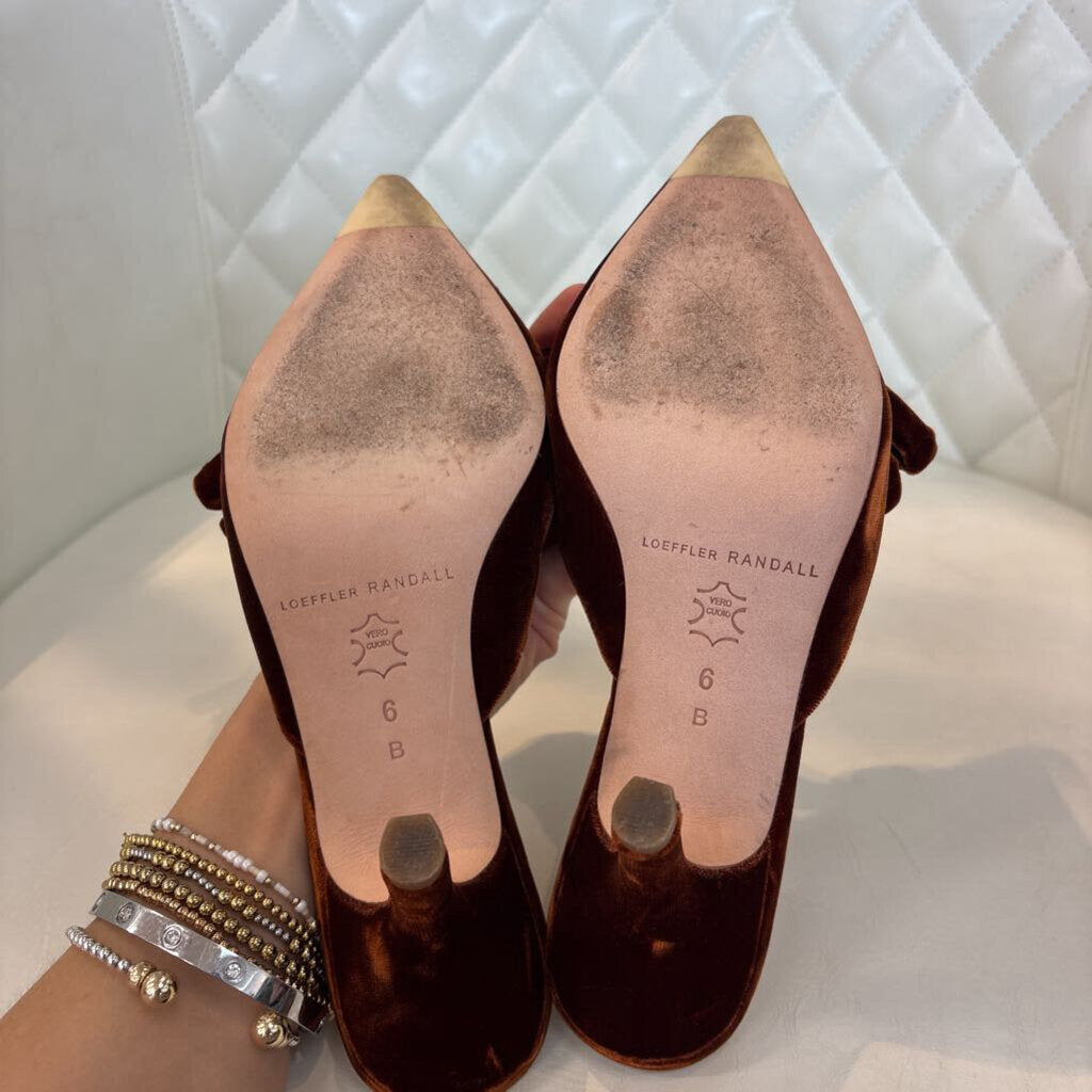 loeffeler randall SHOES 6 velvet