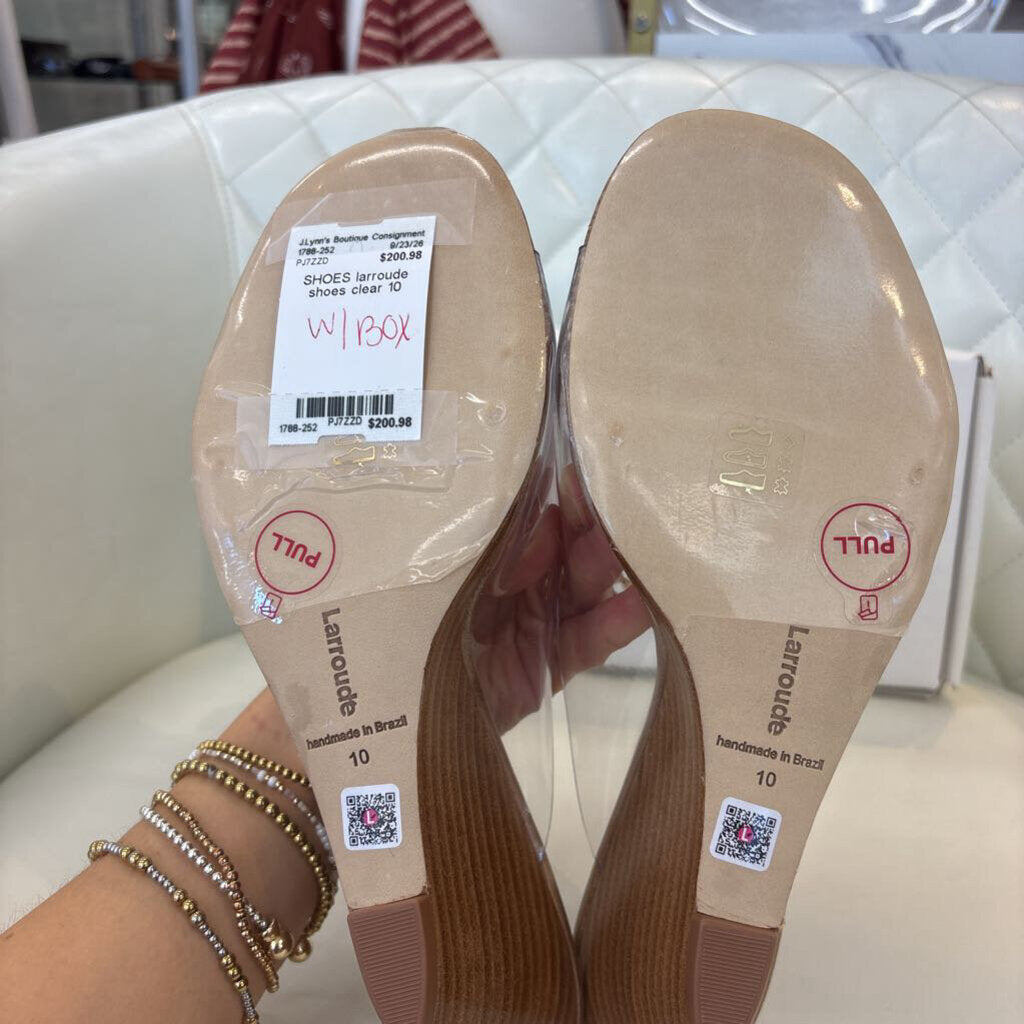 larroude SHOES 10 clear