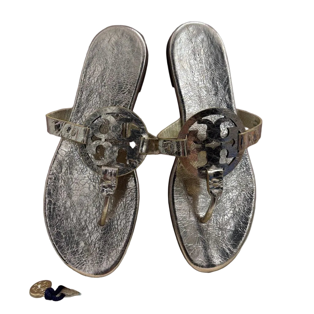 tory burch SHOES 8.5 gold