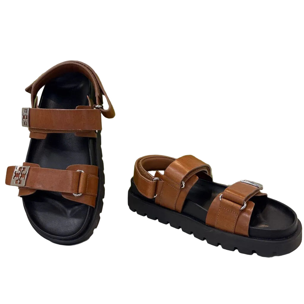 tory burch SHOES 7 brown