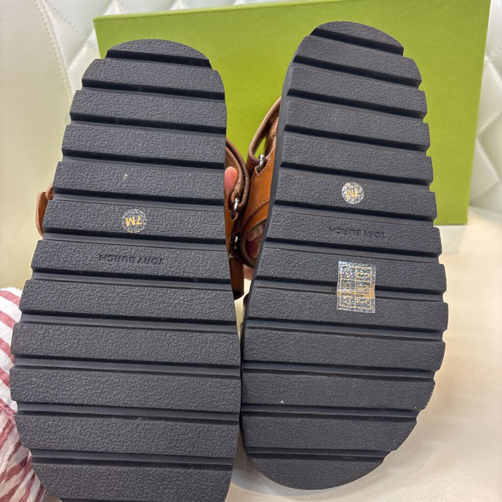 tory burch SHOES 7 brown