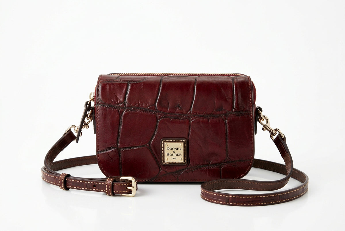 Dooney & Bourke HANDBAGS Small burgundy