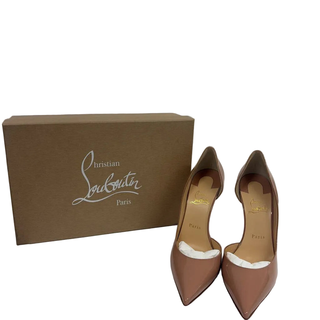 Christian Louboutin HEELS 39.5 tan