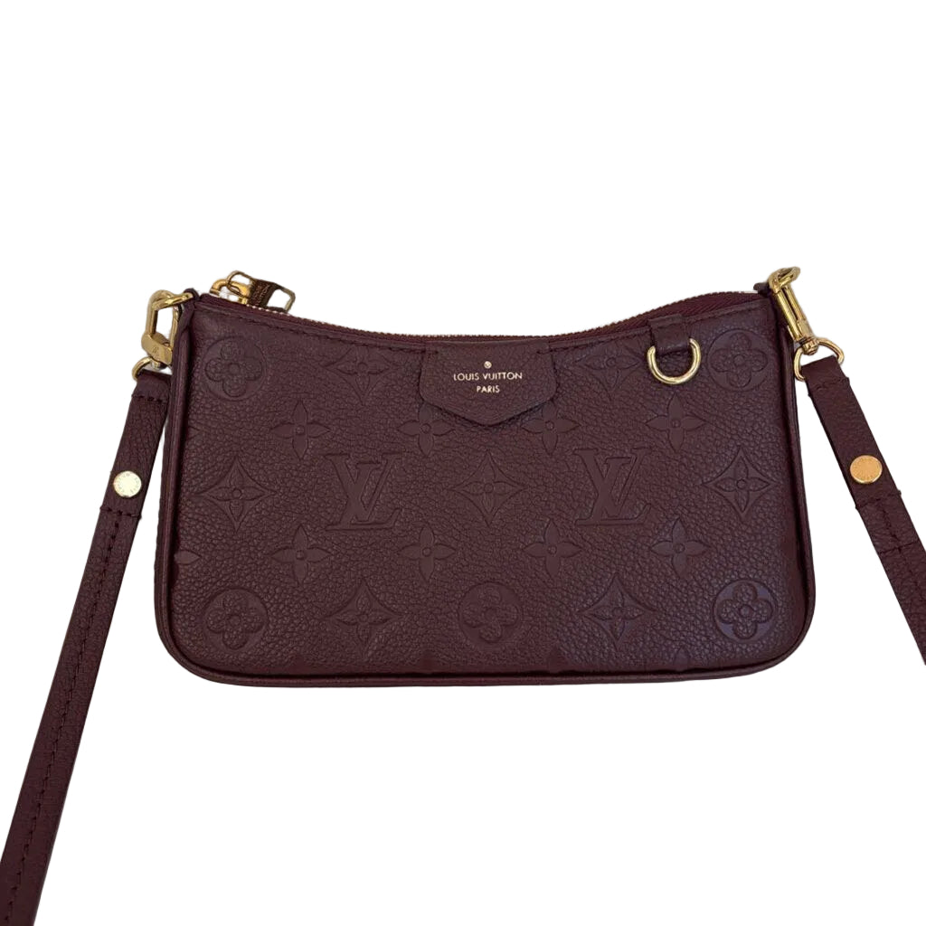 Louis Vuitton HANDBAGS maroon