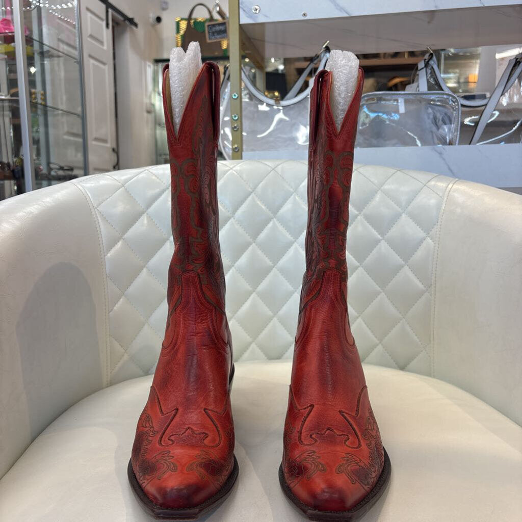 Lucchese SHOES 7.5 red