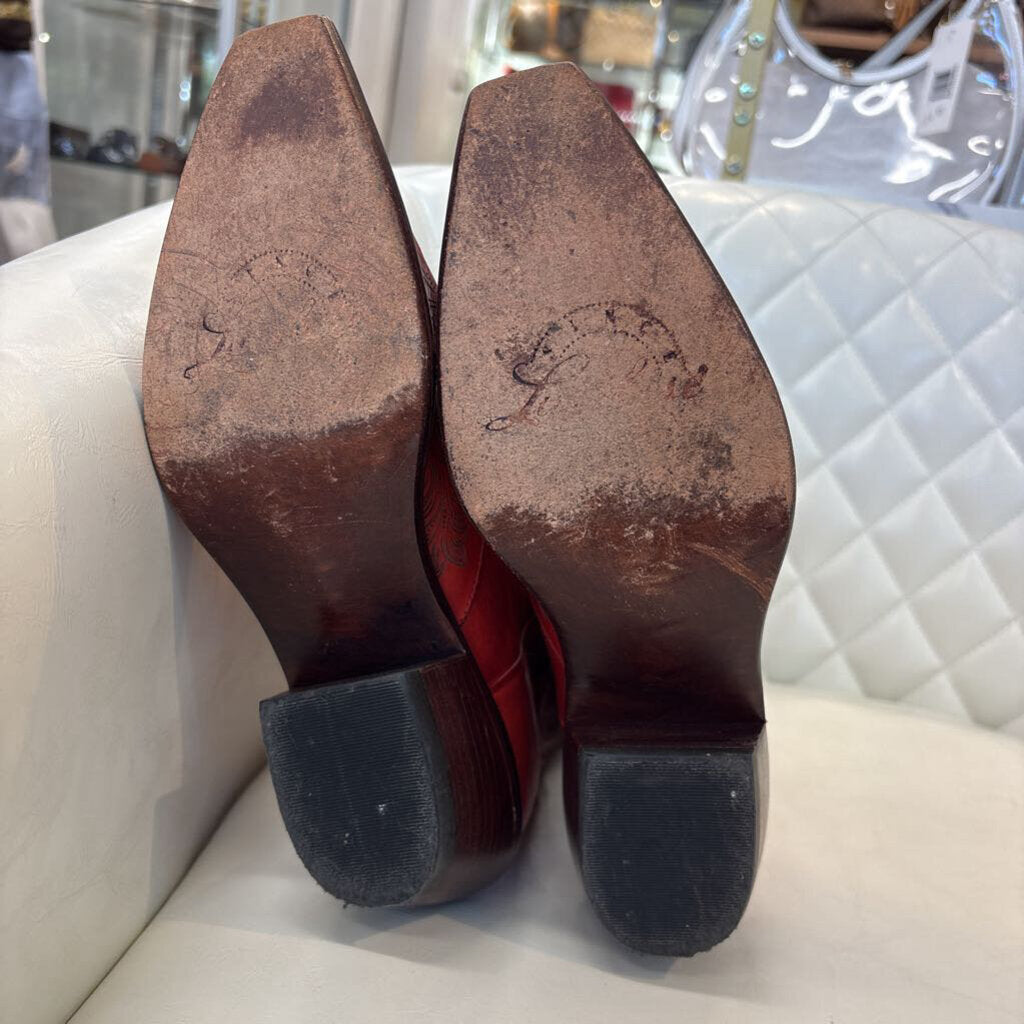 Lucchese SHOES 7.5 red