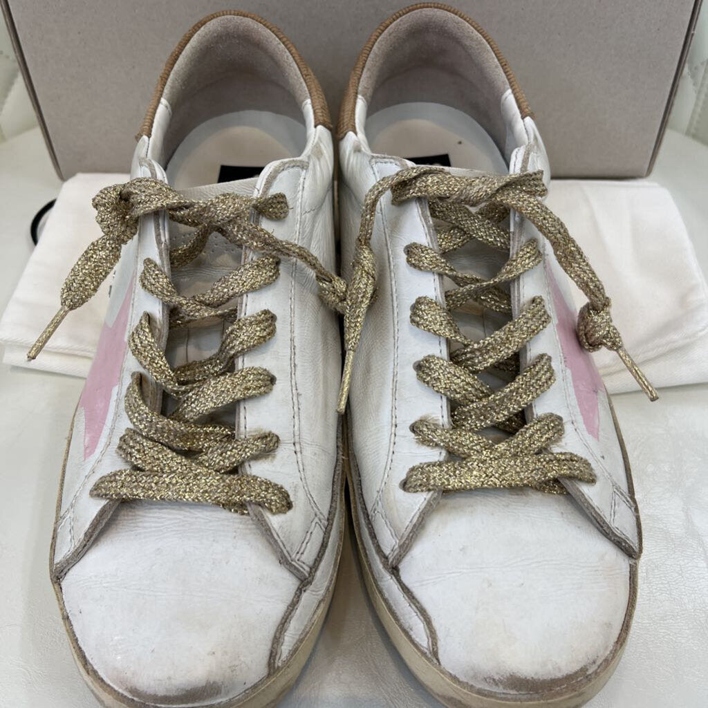Golden Goose SHOES 38 white/pink